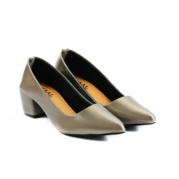 Berlin Heeled Pumps Grey