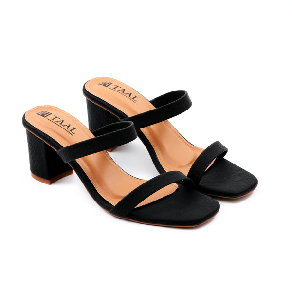 Leela Black women heels