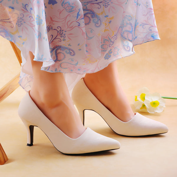Torres-II Beige women stiletto heels